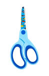 TSI Schere mit Motivdruck 13 cm, Motiv Fische/blau