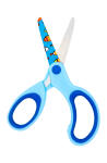TSI Schere mit Motivdruck 13 cm, Motiv Fische/blau