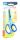 TSI Schere mit Motivdruck 13 cm, Motiv Fische/blau