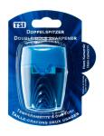 TSI Doppelspitzer Dose, transparent, farbig sortiert