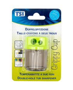 TSI Doppelspitzerdose GRIPPY CUP auf BK, farbig sort.