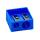 TSI Bleistiftspitzer doppelt Kunststoff, Farbe blau