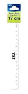 TSI Lineal glasklar 17 cm 4022792460172