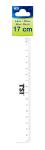 TSI Lineal glasklar 17 cm 4022792460172