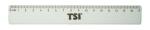 TSI Lineal glasklar 17 cm