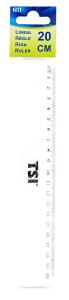 TSI Lineal glasklar 20 cm 4022792460202