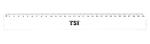 TSI Lineal glasklar 30cm 4022792460301