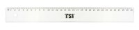 TSI Lineal glasklar 30cm
