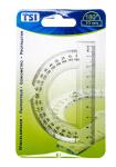 TSI Winkelmesser, halbrund, 10cm, Blisterkarte
