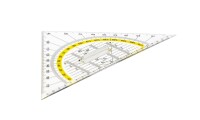 TSI Geodreieck groß,  fixierter Griff, 25 cm