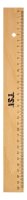 TSI Holzlineal 30cm mit Metallkante HOLZLINEAL