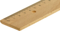 TSI Holzlineal 30cm mit Metallkante HOLZLINEAL