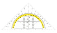 TSI Geometrie-Dreieck klein mit Griff