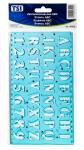 TSI Geometrieset Schablone ABC + Zahlen