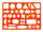 TSI Zeichenschablone 26x18cm, 12 Motive sortiert