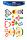 TSI Zeichenschablone 26x18cm MIX 4 Mot. sort.