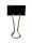 TSI Foldback-Clips 19mm 12 St.schwarz