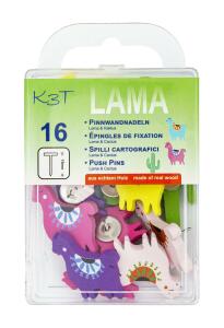 TSI Pinnwandnadeln Lama/Kaktus 16 Stück