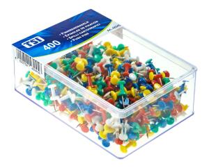 TSI Pinnwandnadeln fbg. sort. 400 Stück