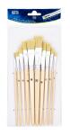 TSI Borstenpinselset 10er Gr 2,4,6,8,10,12,14,16,18,20