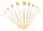 TSI Borstenpinselset 10er Gr 2,4,6,8,10,12,14,16,18,20
