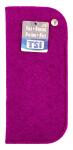 TSI Filz-Brillenetui, 4 Farben