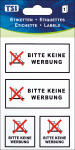 TSI Etiketten BITTE KEINE WERBUNG