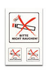 TSI Etiketten BITTE NICHT RAUCHEN