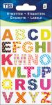 TSI Schmucketiketten A-Z bunt