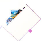 TSI Notizbuch A5 DOTTED mit lila Marmor Design