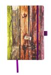 TSI Notizbuch A5 DOTTED mitStreifen Design