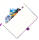 TSI Notizbuch A5 DOTTED mitStreifen Design