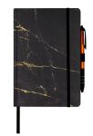 TSI Notizbuch A5 DOTTED mit schwarzem Marmor