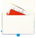 TSI Notizbuch A5 DOTTED mit blauem Marmor Design