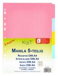 TSI Manila Register mit 5 blanko Taben, 3 Register