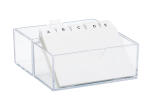 TSI K3T Kartei-Kasten A7 mit Register A-Z