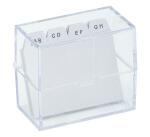 TSI K3T Kartei-Kasten A8 u.Register A-Z