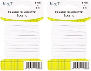 TSI Elastik-Gummilitze, 5mm x 5m auf Karte