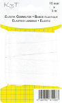 TSI Elastik-Gummilitze, 15mm x 3m auf Karte