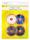 TSI Sternzwirn Polyester, 4x20m bl., we., schw., grau