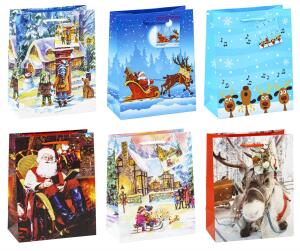 TSI Geschenktüte mittel 23x18x10 cm WN KINDER