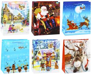 TSI Geschenktüte groß 32x26x13,5 cm WN KINDER