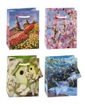 TSI Geschenktüte klein 14x11x6,5 cm FRÜHLING...