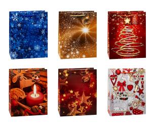 TSI Geschenktüte groß 32x26x13,5 cm WN Serie 8