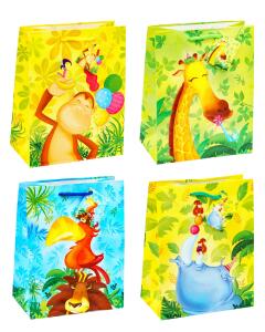 TSI Geschenktüte mittel 23x18x10 cm ZOOTIERE