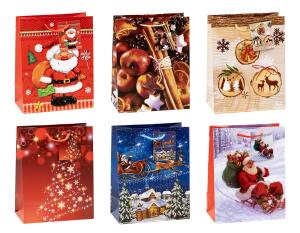 TSI Geschenktüte mittel 23x18x10 cm WN Serie 7