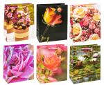 TSI Geschenktüte groß 32x26x13,5 cm ROSEN