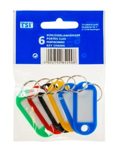 TSI Schlüsselanhänger Standard,  6 St., OPP
