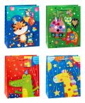 TSI Geschenktüte groß 32x26x13,5 cm TIERPARTY