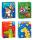TSI Geschenktüte groß 32x26x13,5 cm TIERPARTY
